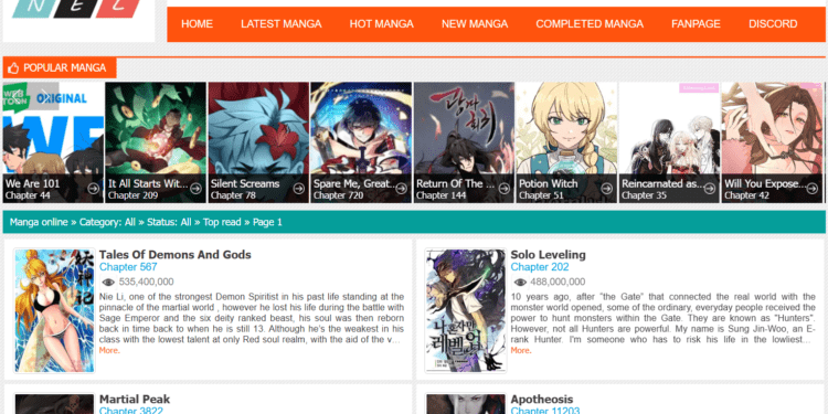 Why Can’t I Open MangaNelo?