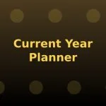 Current Year Planner